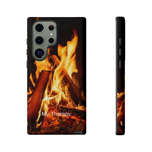 My. Therapy. / Fire Daze Samsung Case