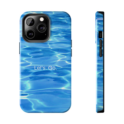 Let's. Go. / Pool Time iPhone Case