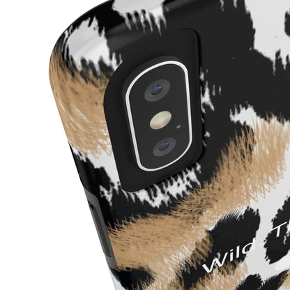 Wild. Thang. / Leopard iPhone Case