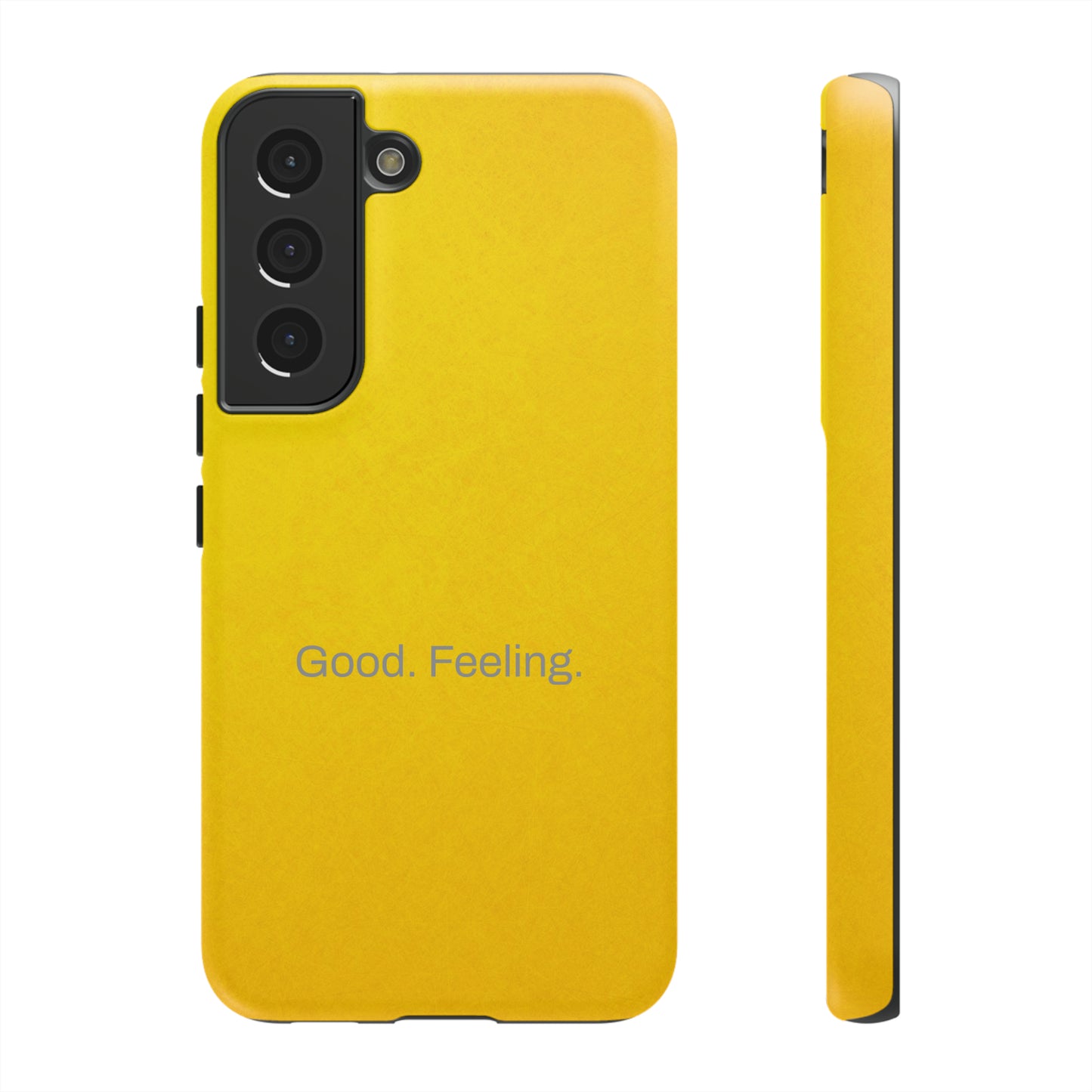 Good. Feeling. / Abstract Gold Samsung Case