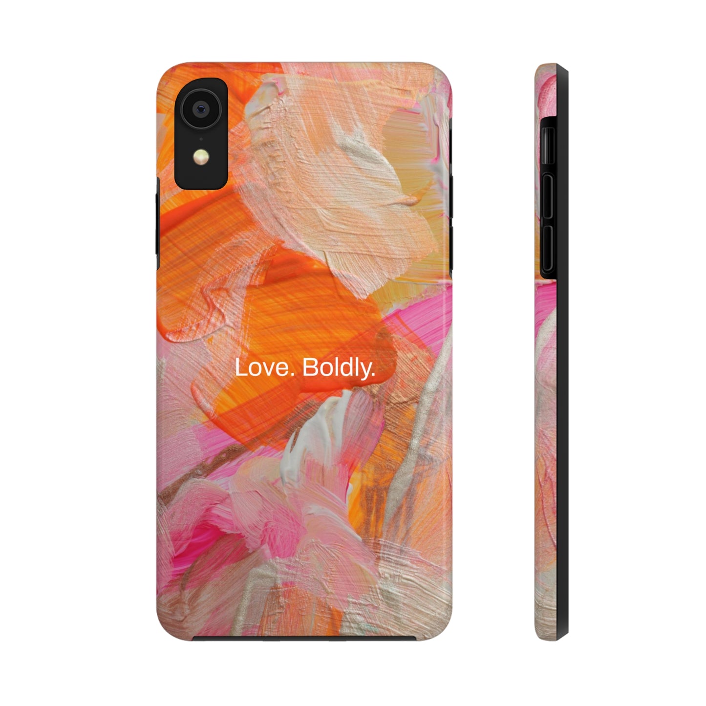 Love. Boldly. / Painted Lady iPhone Case