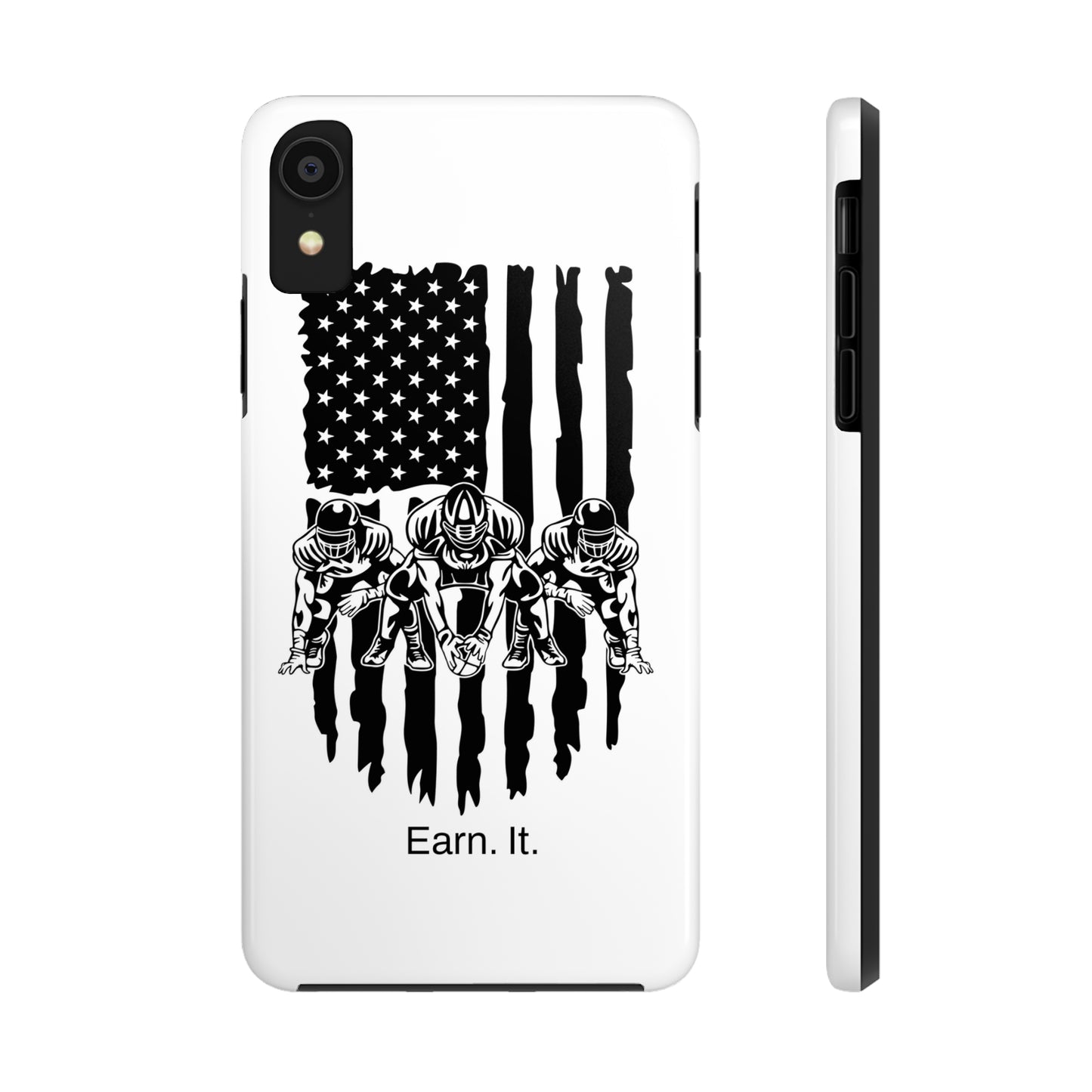 Earn. It. / Football iPhone Case