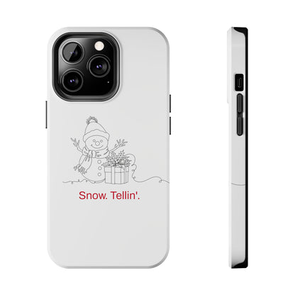 Christmas Snowman / iPhone Case