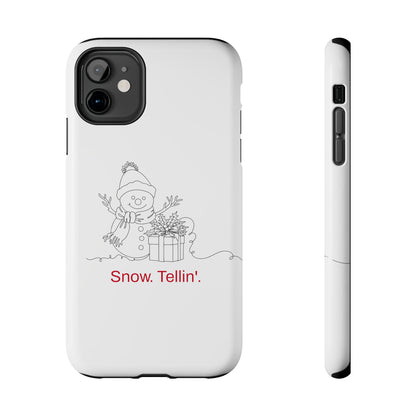 Christmas Snowman / iPhone Case