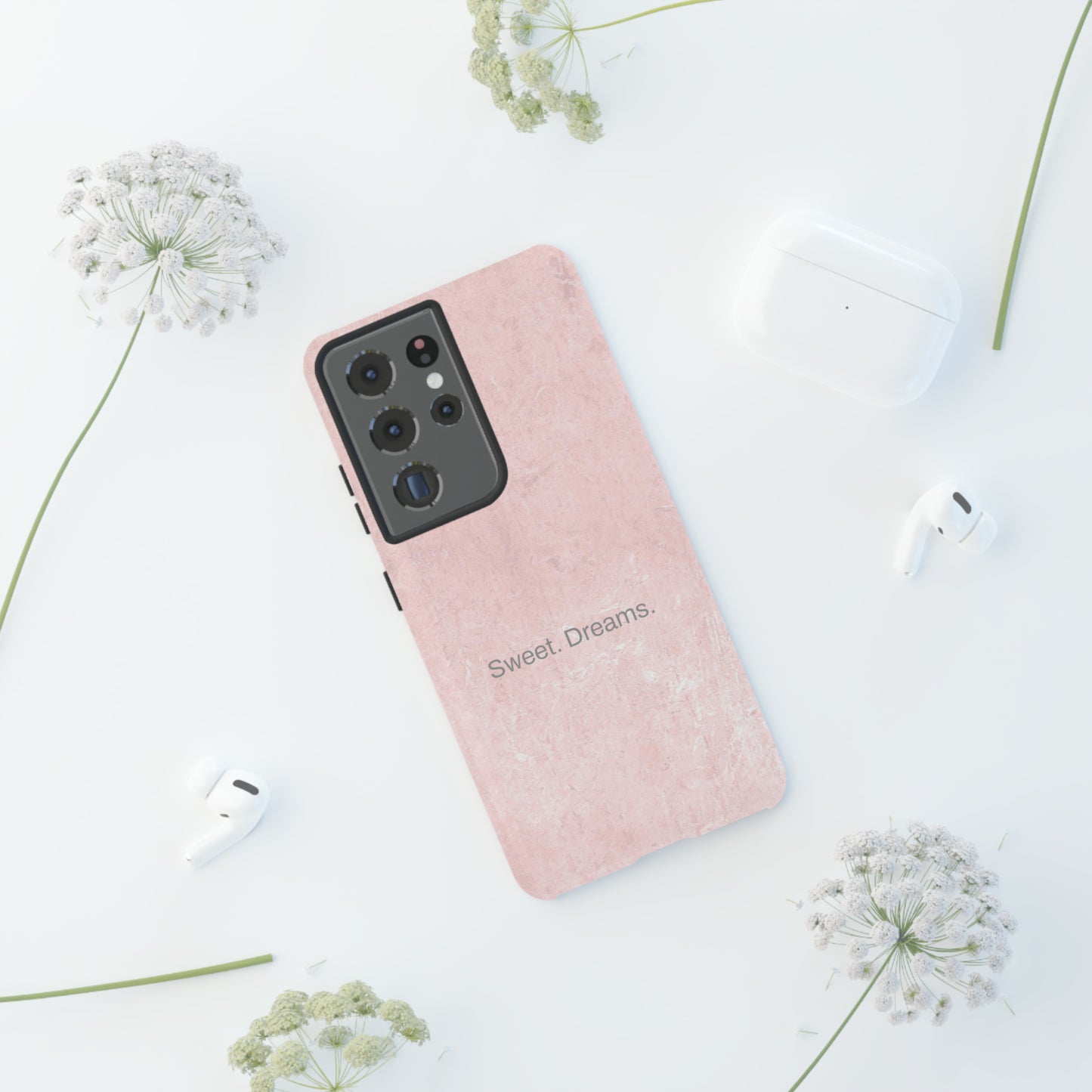 Sweet. Dreams. / Pink Pastel Samsung Case