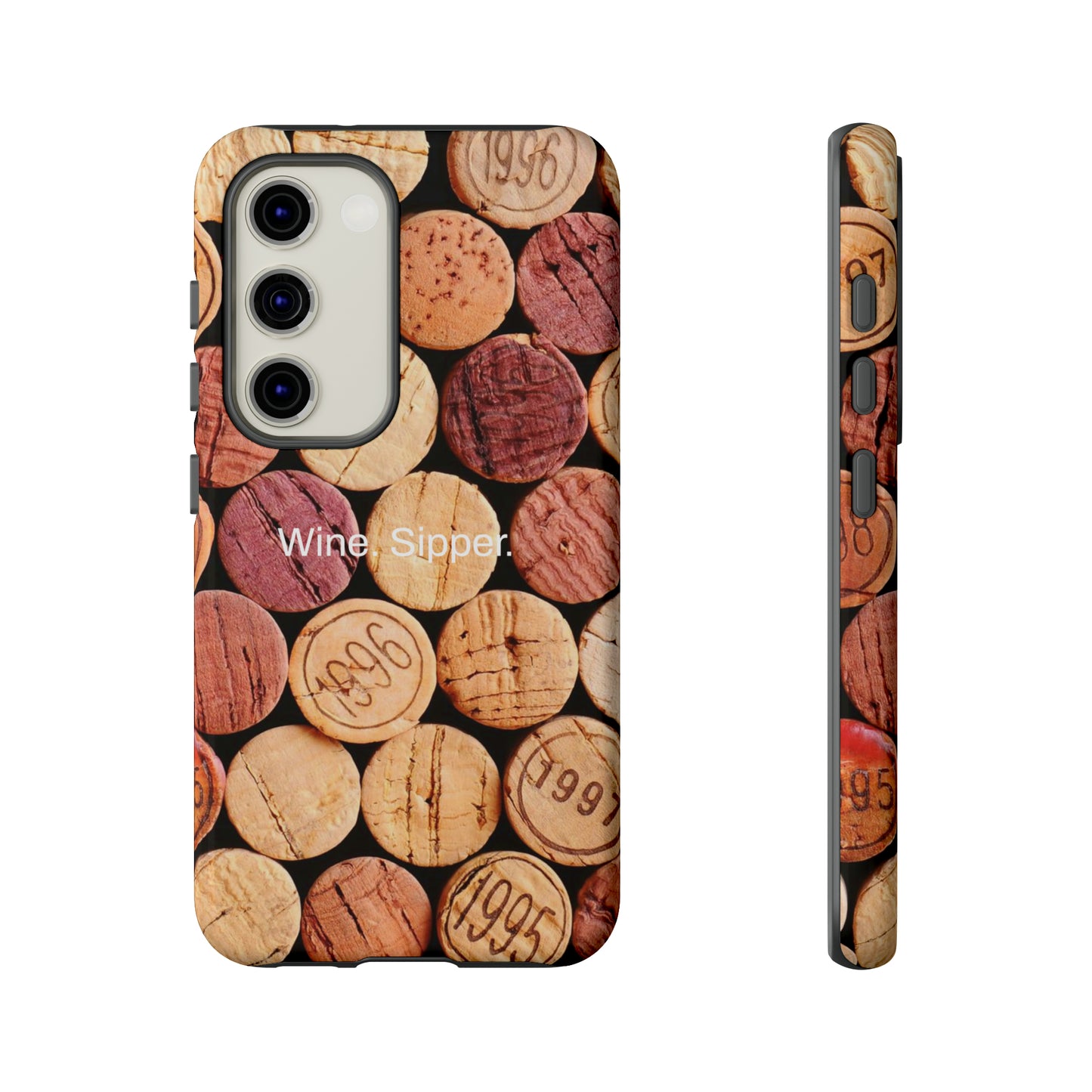 Wine. Sipper. / Pop The Cork Samsung Case