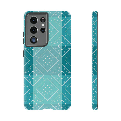 Creative Christmas Blue / Samsung Case