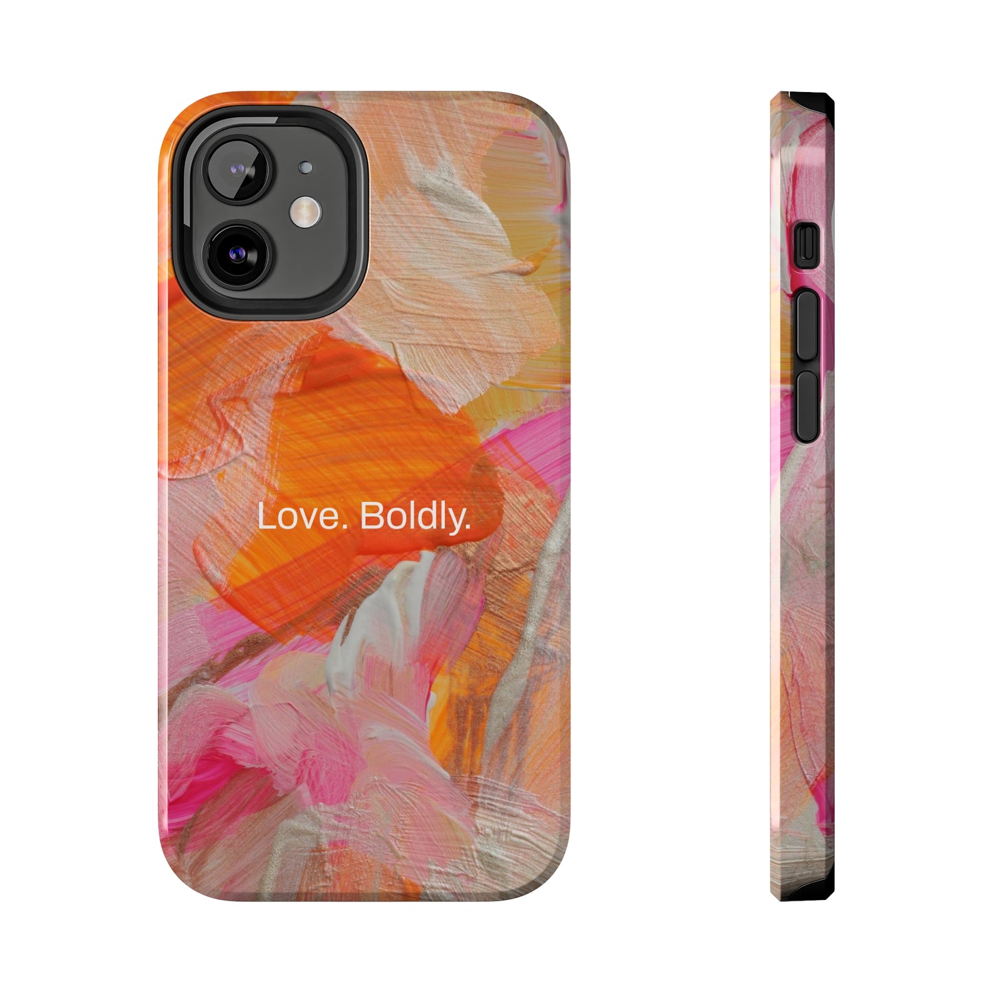 Love. Boldly. / Painted Lady iPhone Case