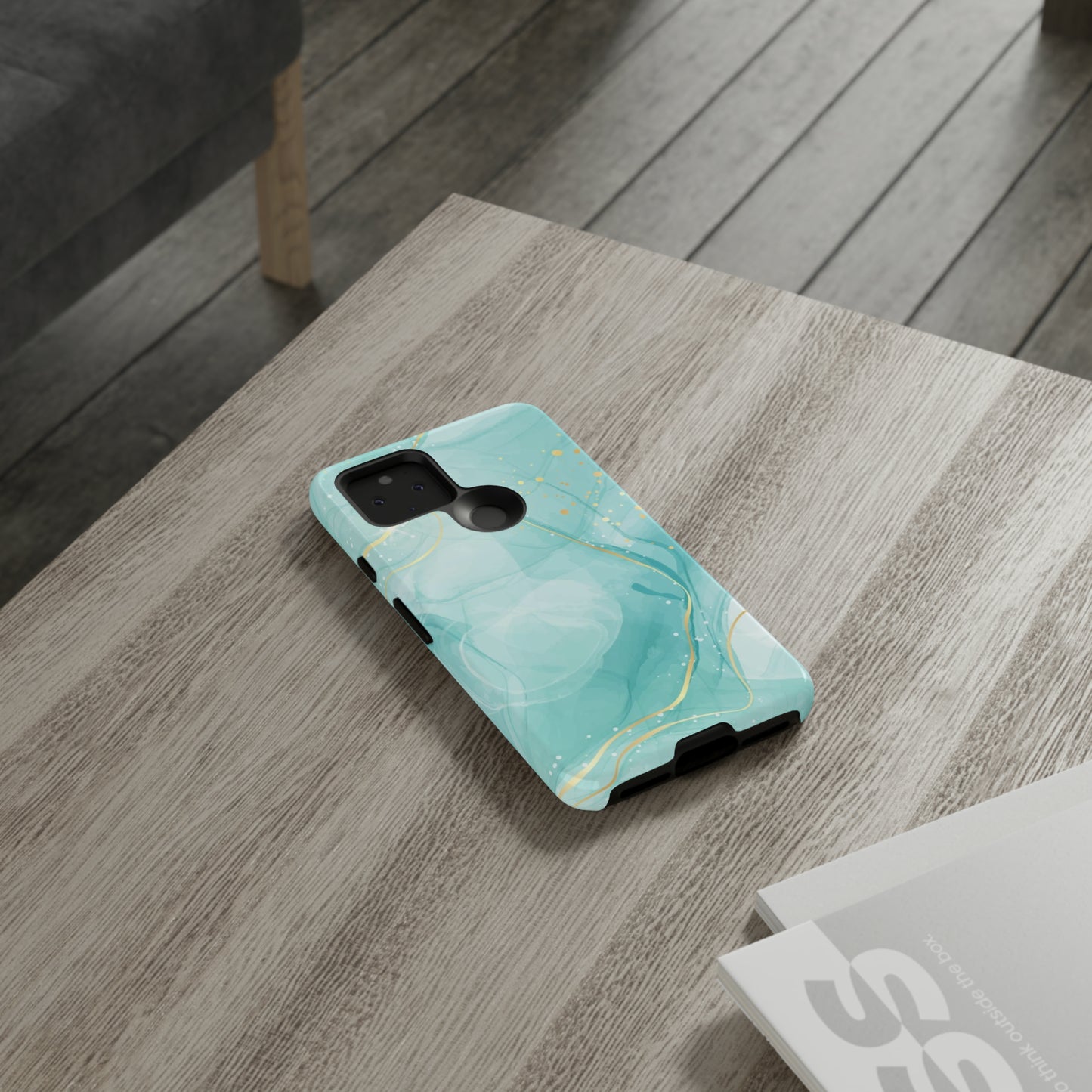 Mint Marble Only / Google Pixel Tough Case