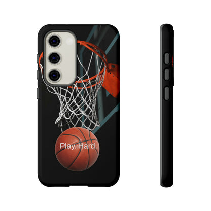 Play. Hard. / Basketball Samsung Case