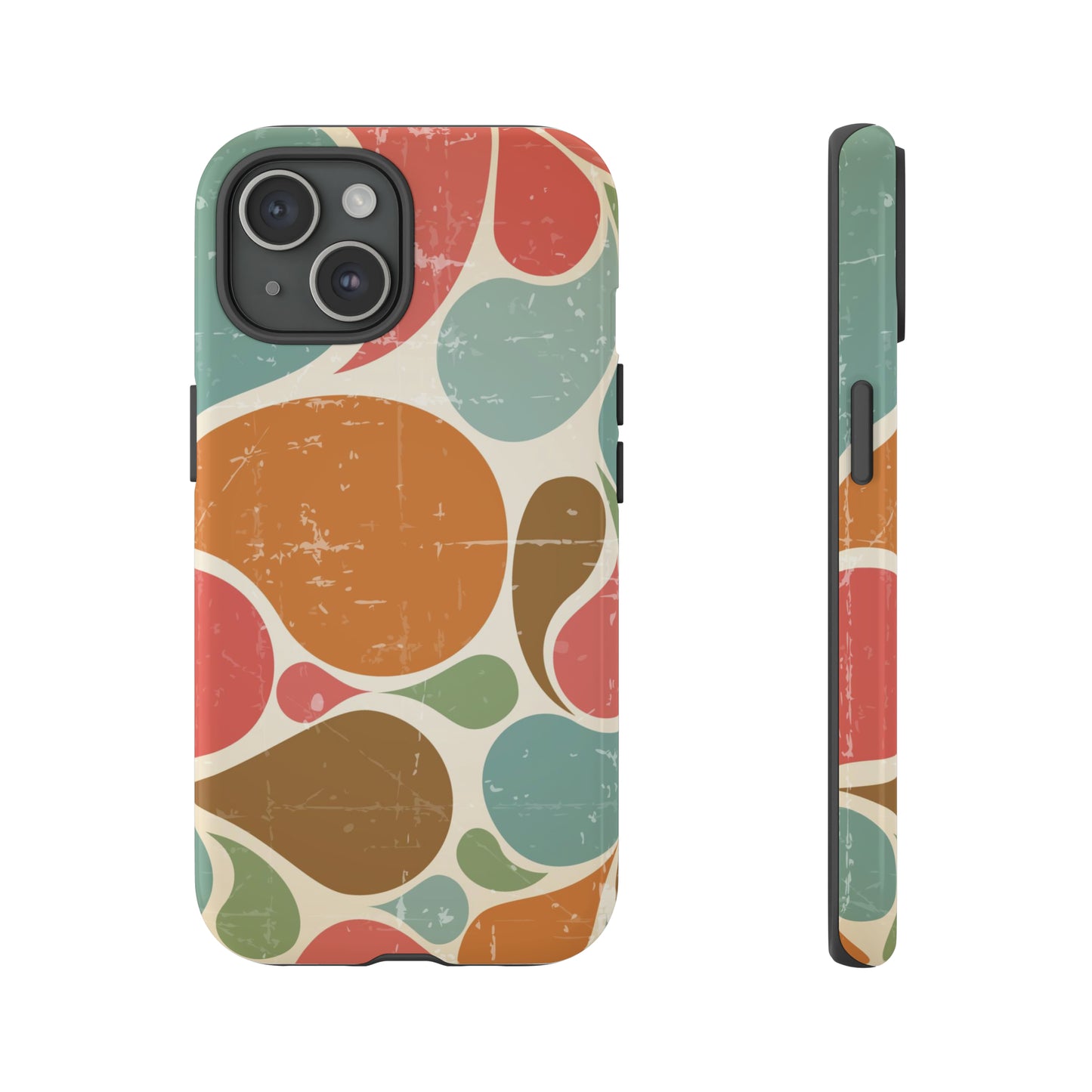 iPhone 15 Series Retro Spatters / Tough Case