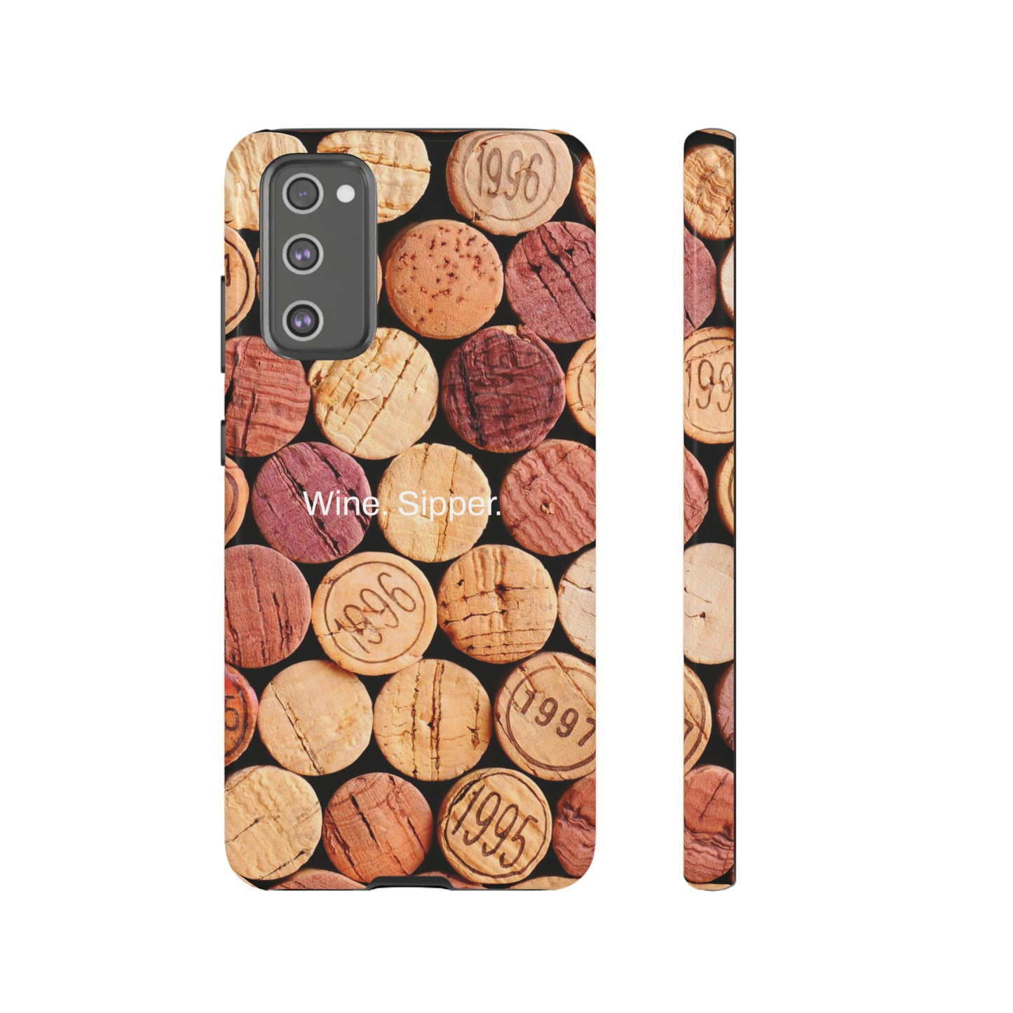 Wine. Sipper. / Pop The Cork Samsung Case