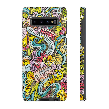 Peace. Out. / Hippie Love Samsung Case