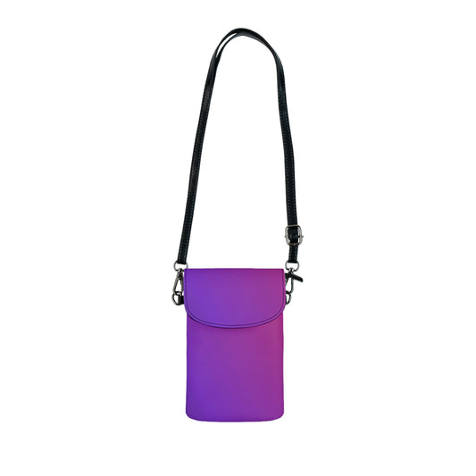 Purple Fuchsia Crossbody Phone Bag