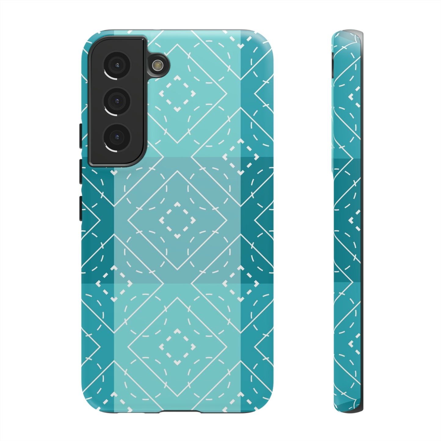 Creative Christmas Blue / Samsung Case