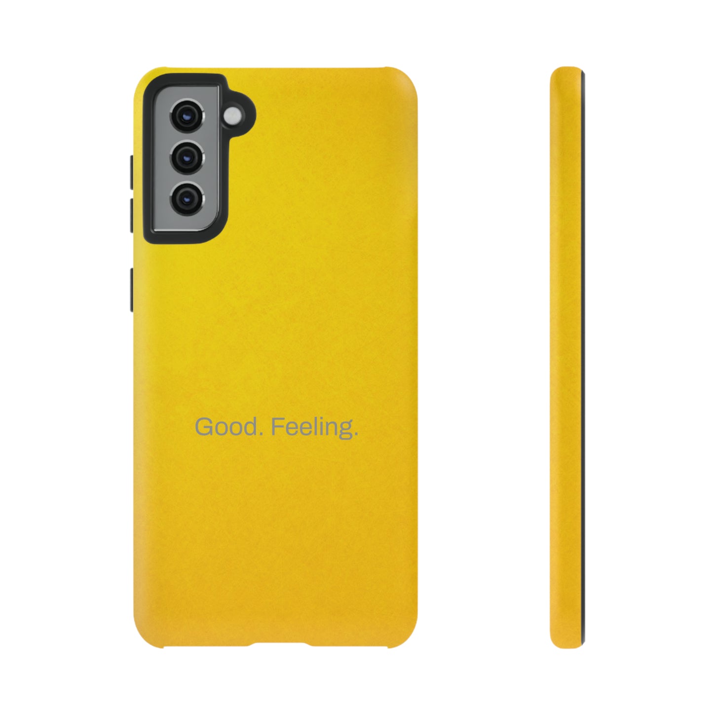 Good. Feeling. / Abstract Gold Samsung Case