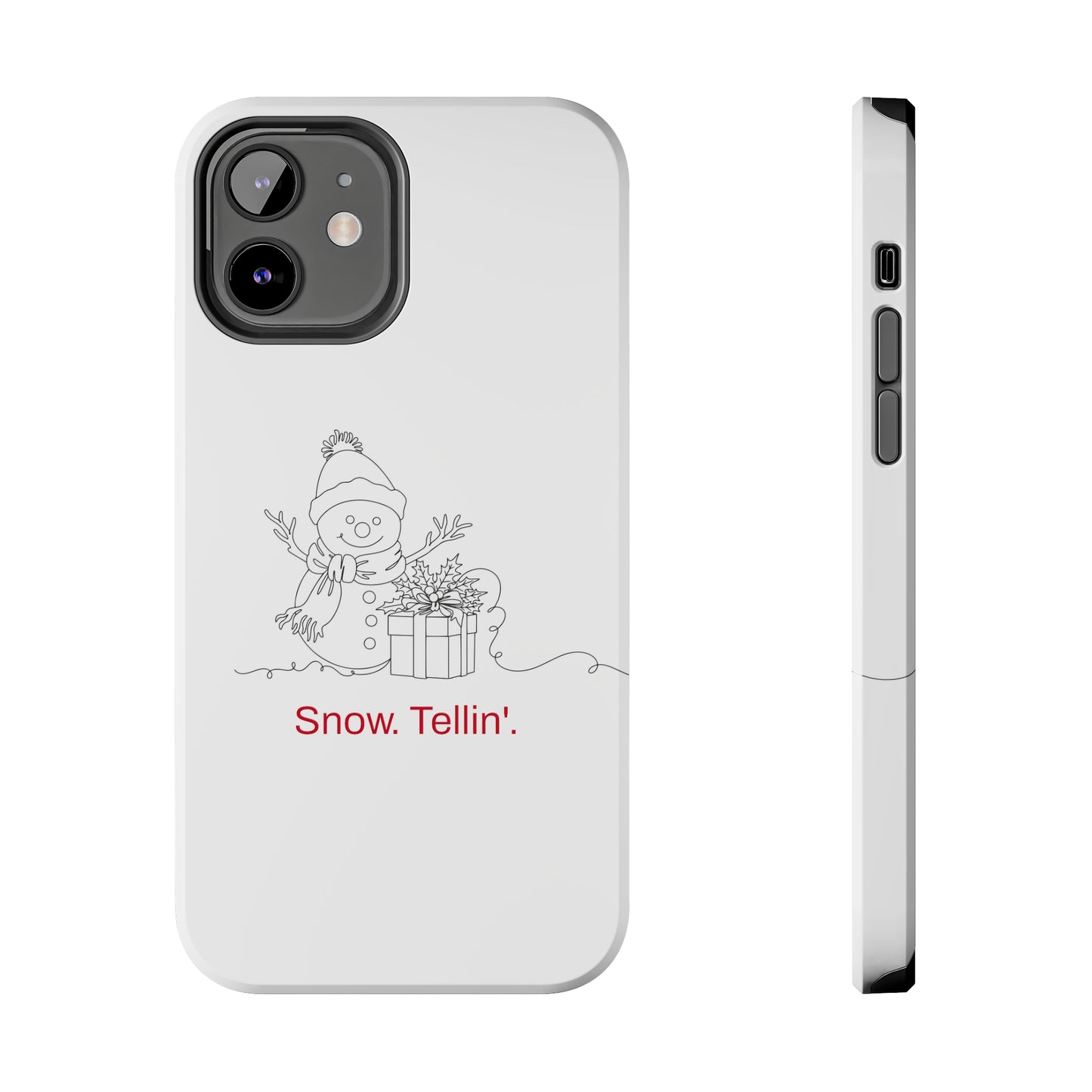 Christmas Snowman / iPhone Case