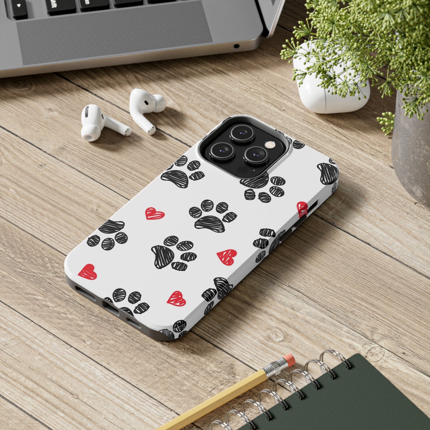 Paws & Love Only / iPhone Case