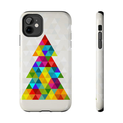 Rainbow Christmas Tree / iPhone Case