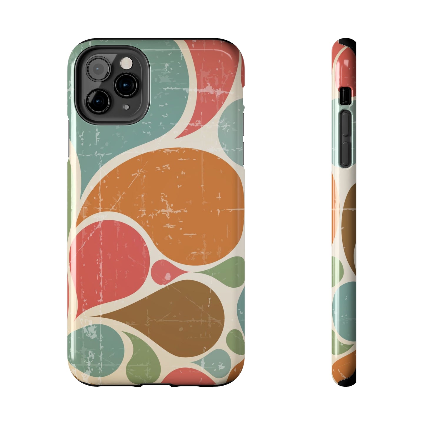 Retro Spatters Only / iPhone Case