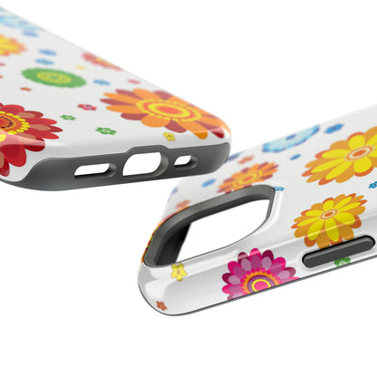 Dotted Flowers / MagSafe Tough Case