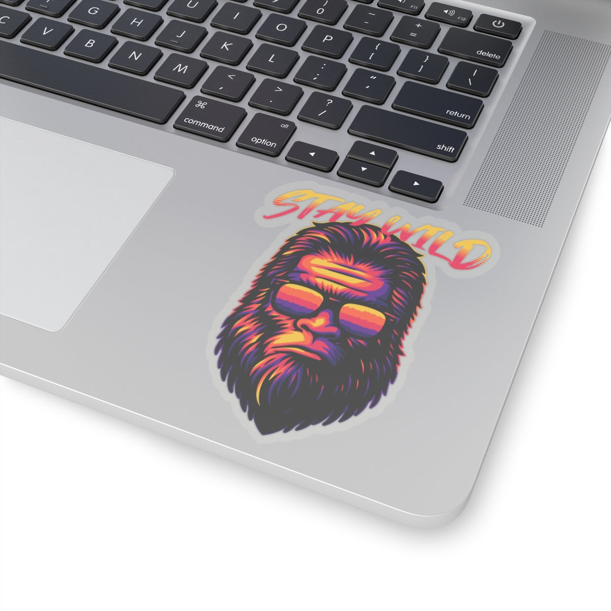 Big Foot Head Sticker - Kiss-Cut Sticker