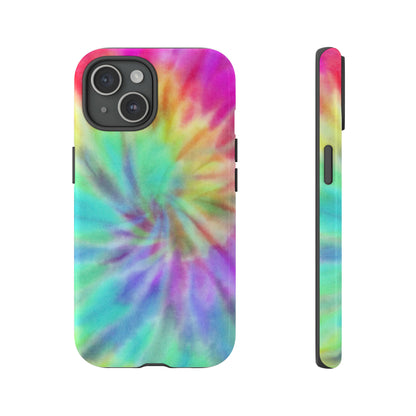 iPhone 15 Series Vibrant Tie Dye / Tough Case