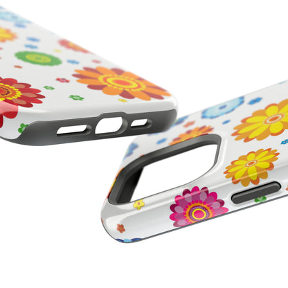 Dotted Flowers / MagSafe Tough Case