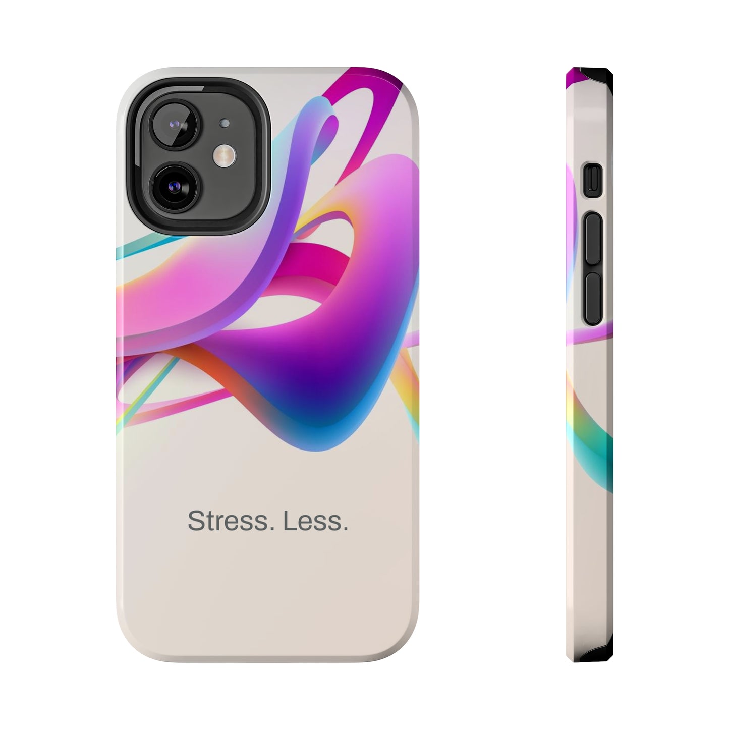 Stress. Less. / Happy Is iPhone Case