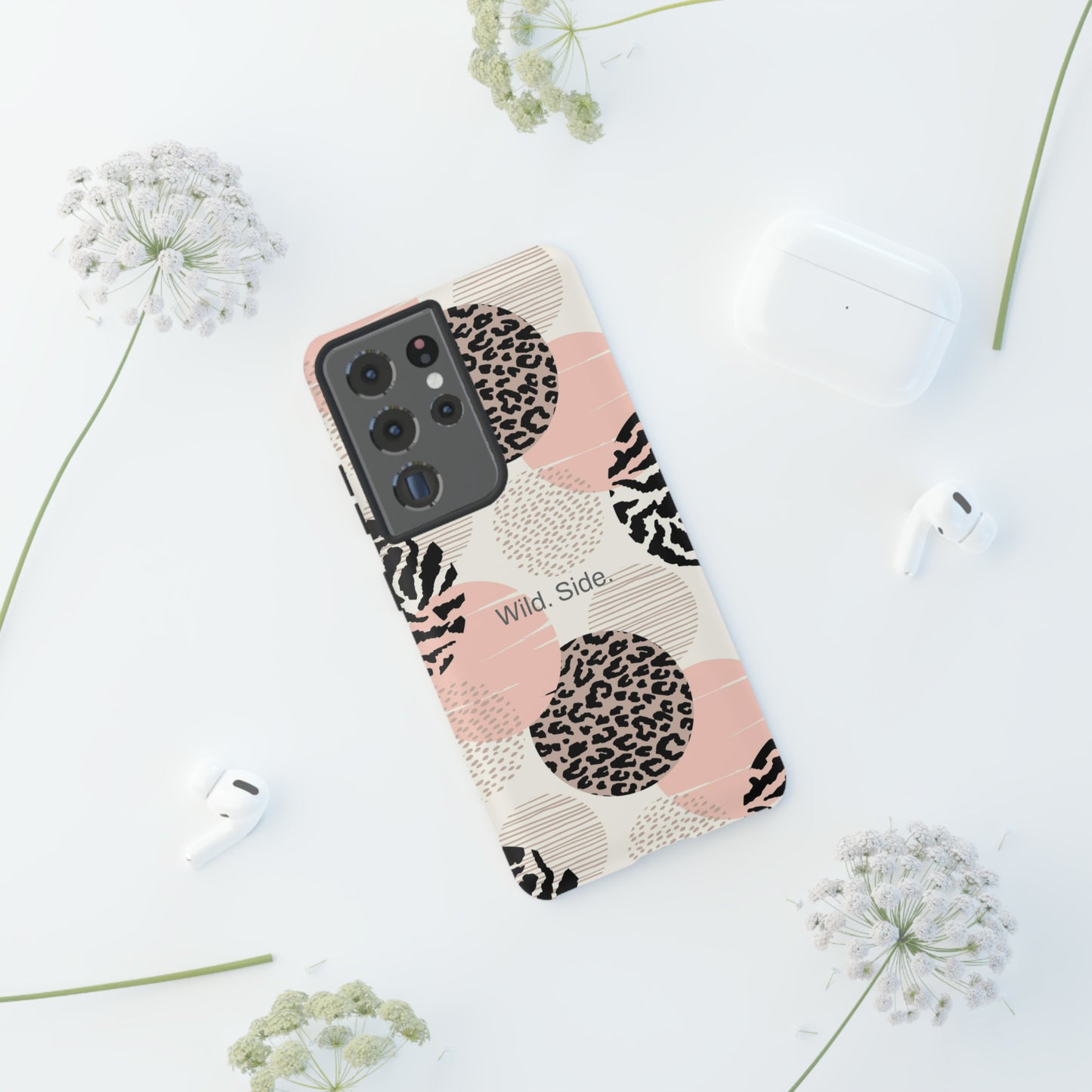 Wild. Side. / Animal Circles Samsung Case