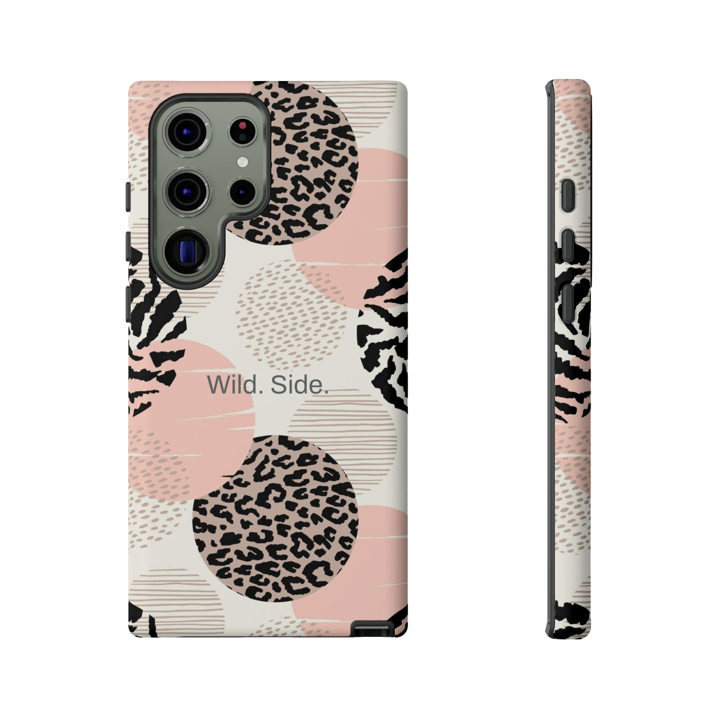 Wild. Side. / Animal Circles Samsung Case