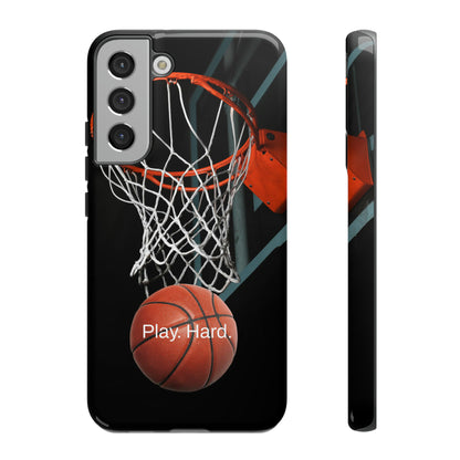 Play. Hard. / Basketball Samsung Case