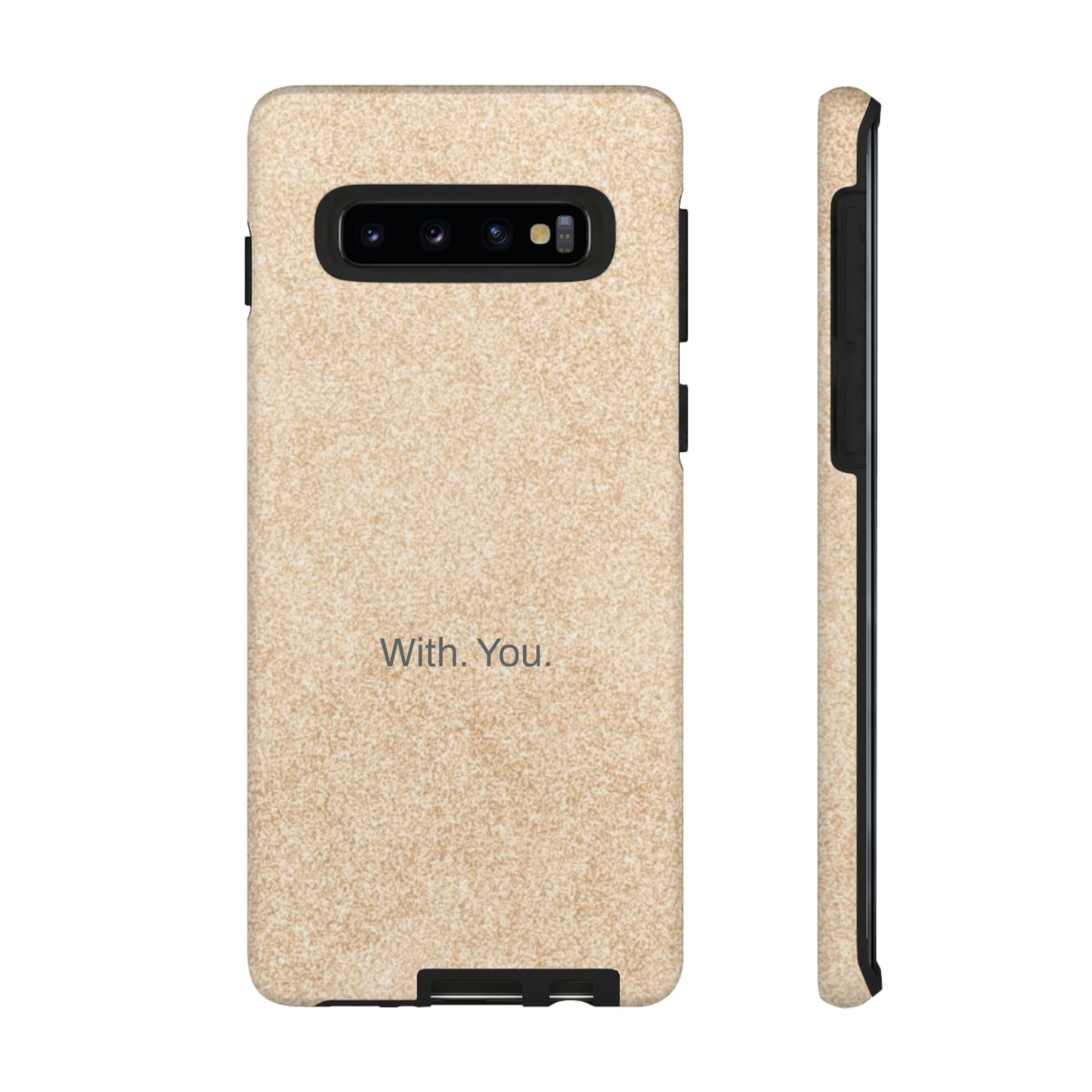 With. You. / Sand Floor Samsung Case