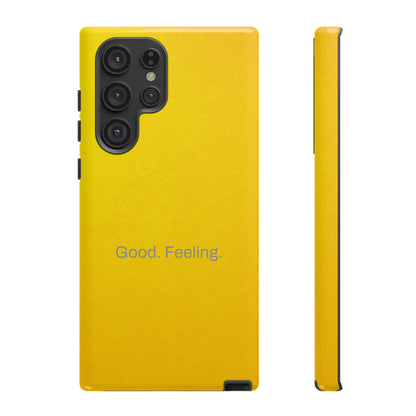 Good. Feeling. / Abstract Gold Samsung Case