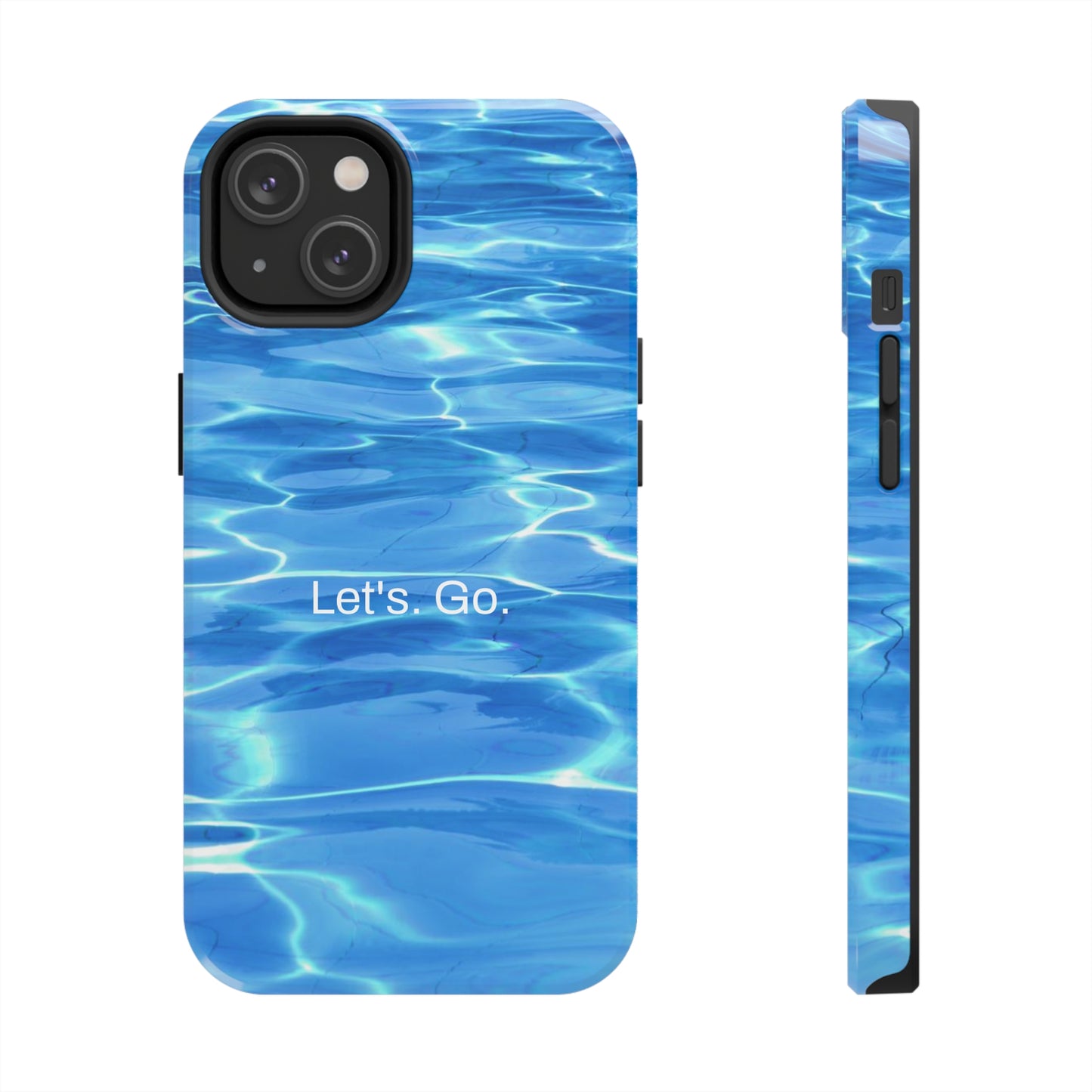 Let's. Go. / Pool Time iPhone Case