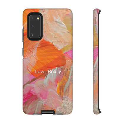 Love. Boldly. / Painted Lady Samsung Case