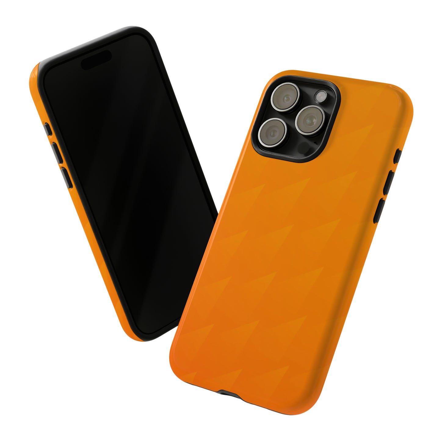 iPhone 15 Series Orange Triangle / Tough Case