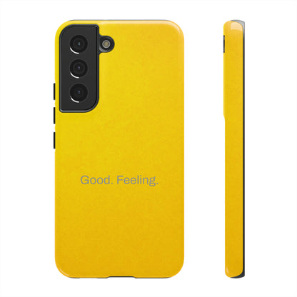 Good. Feeling. / Abstract Gold Samsung Case