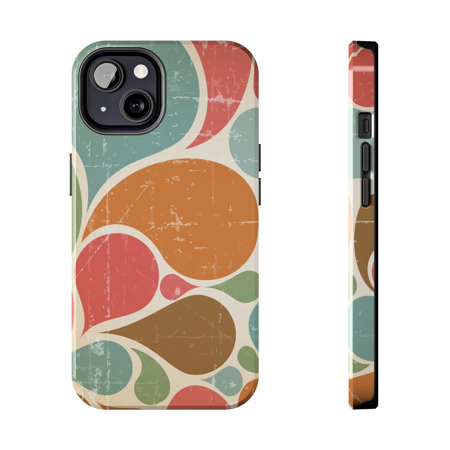 Retro Spatters Only / iPhone Case