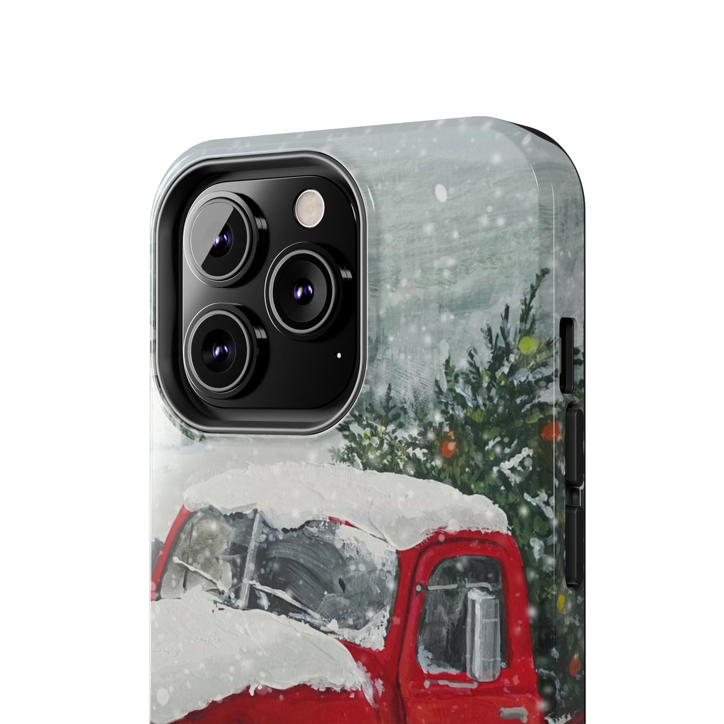 Vintage Christmas Red Truck / iPhone Case