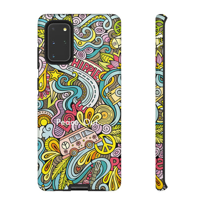 Peace. Out. / Hippie Love Samsung Case