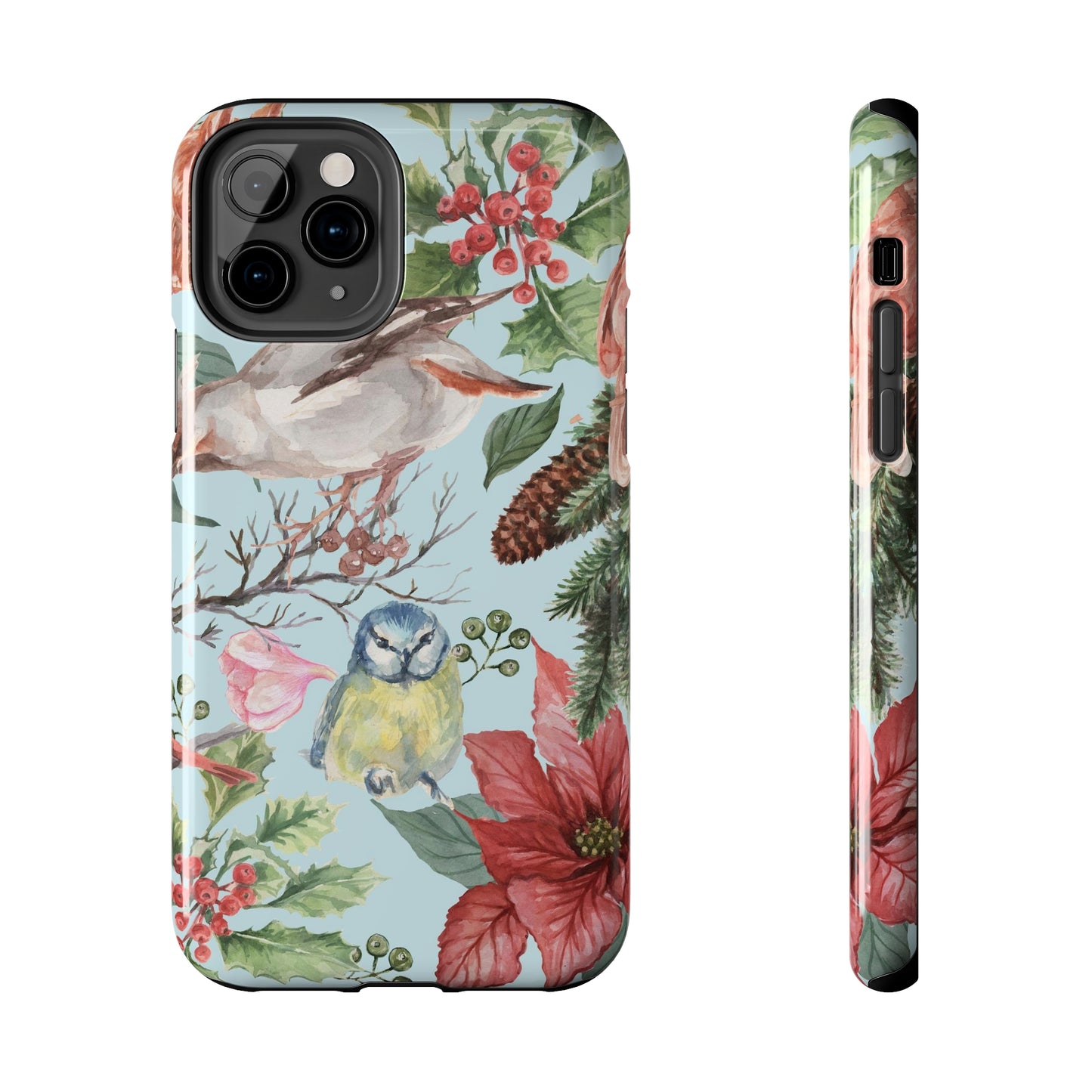 Holiday Christmas Birds / iPhone Case