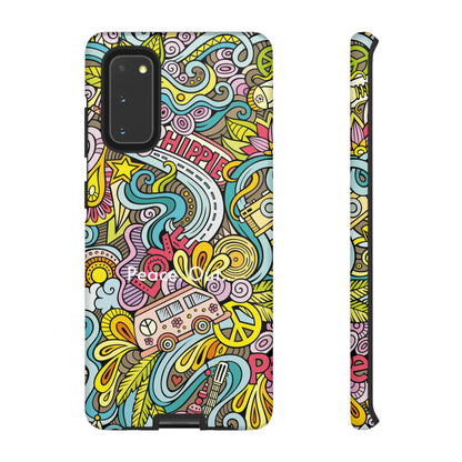 Peace. Out. / Hippie Love Samsung Case