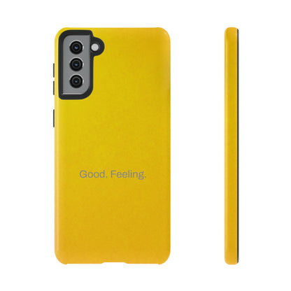 Good. Feeling. / Abstract Gold Samsung Case