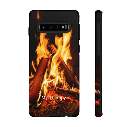 My. Therapy. / Fire Daze Samsung Case