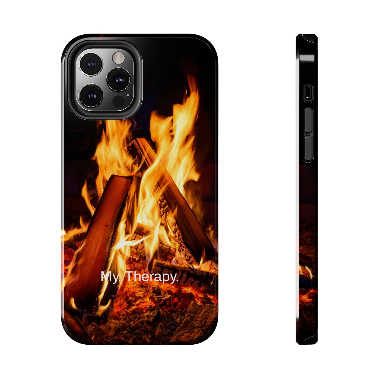 My. Therapy. / Fire Daze iPhone Case