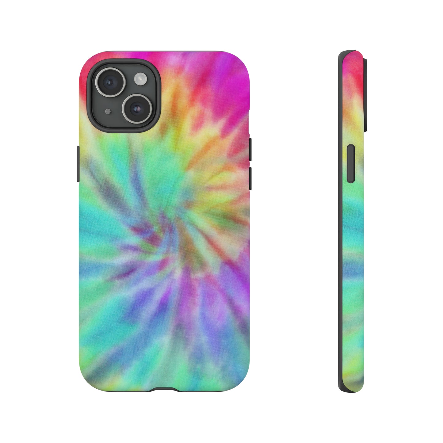 iPhone 15 Series Vibrant Tie Dye / Tough Case