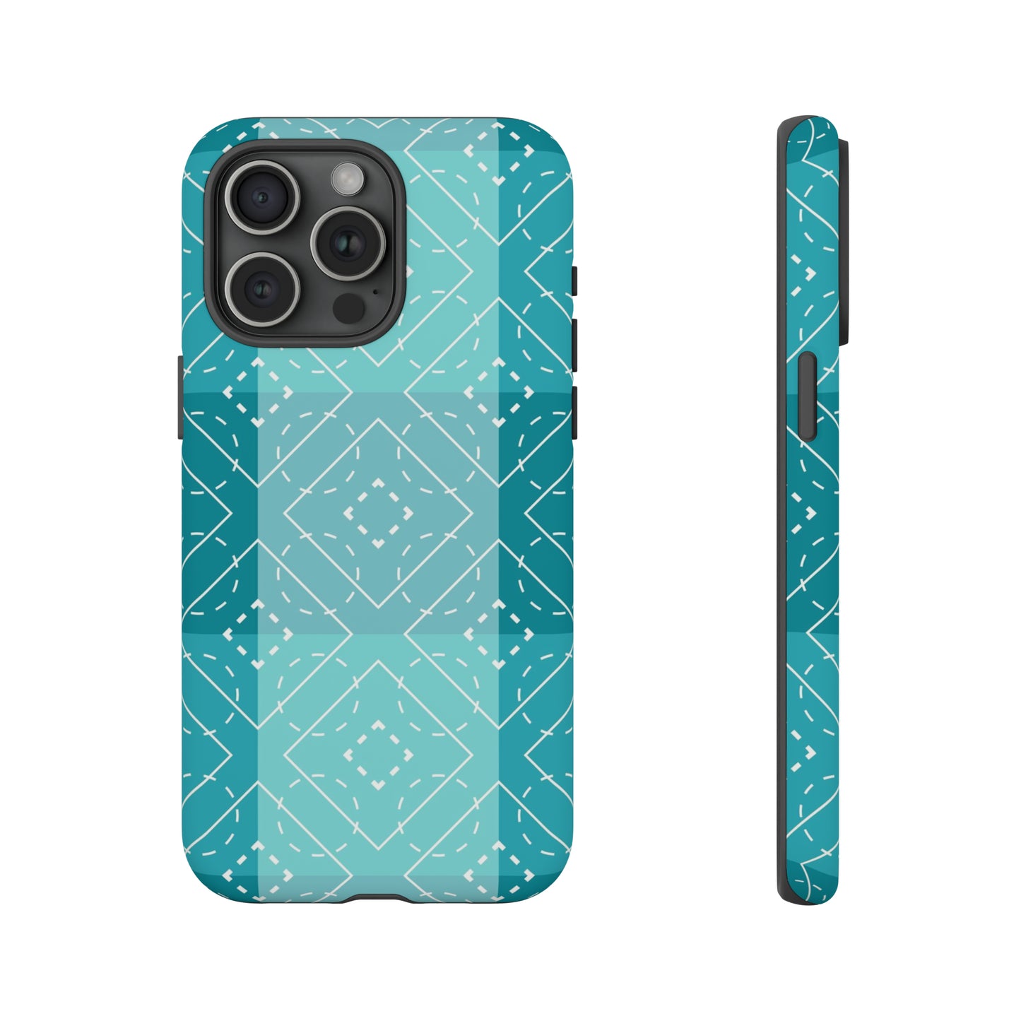 iPhone 15 Series Creative Blue Christmas / Tough Case