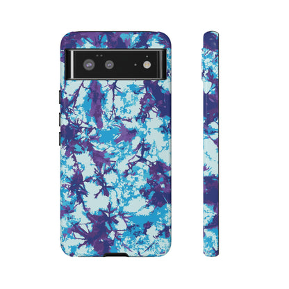 Violet & Blue Tie Dye Only / Google Pixel Tough Case