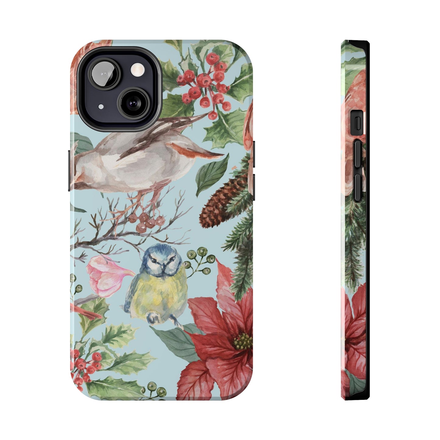 Holiday Christmas Birds / iPhone Case